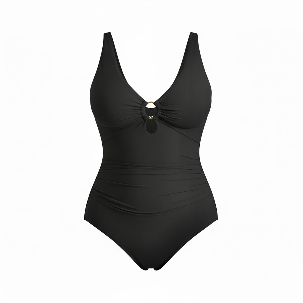 Timeless Classic Black One-Piece Swimsuit